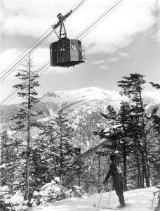 Cannon Mountain’s Aerial Tramway about 1939