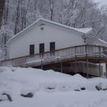 Paumgarten Building in early winter.
