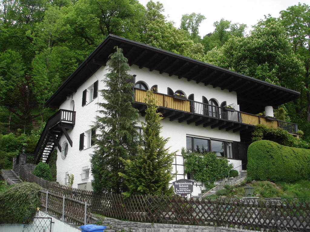 The house in Garmisch-Partenkirchen, Germany where Hannes Schneider was kept under the custody of Dr. Karl Rösen in 1938 before he was allowed to relocate to North Conway. E. John B. Allen 