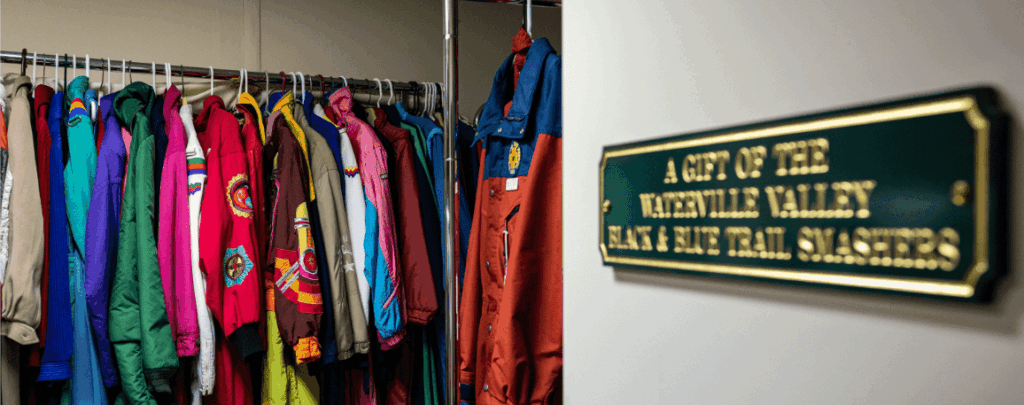 Vintage ski clothing